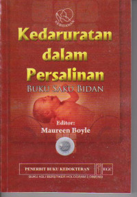 Image of KEDARURATAN DALAM PERSALINAN buku saku bidan